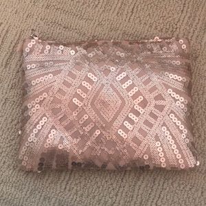 Sequined Cosmetic Bag
